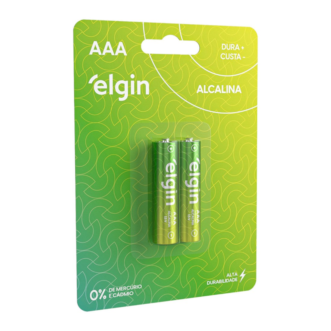 PILHA ALCALINA AAA 1,5V C/ 2 UNIDADES - ELGIN