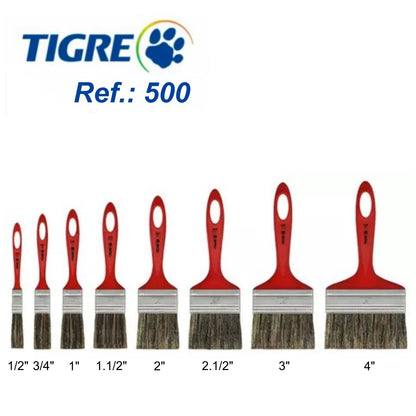 PINCEL TRINCHA SIMPLES LINHA 500 - TIGRE