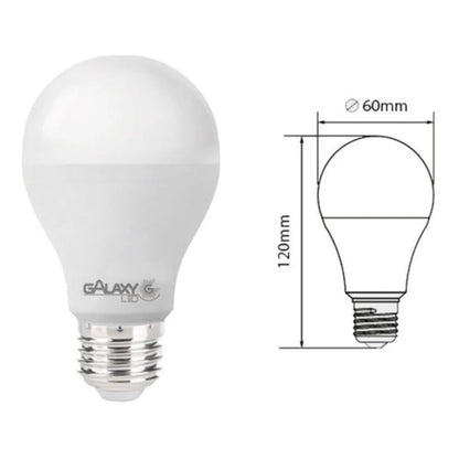 LÂMPADA LED 12W BIVOLT 6400K GALAXY