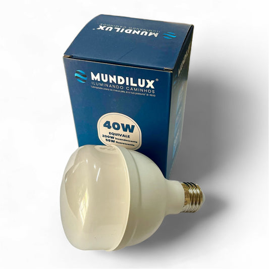 LÂMPADA LED 40W BIVOLT 6400K MUNDILUX