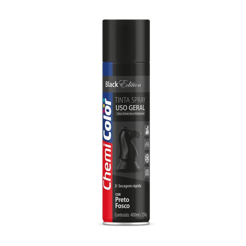 TINTA SPRAY CHEMICOLOR 400ML CORES LISAS