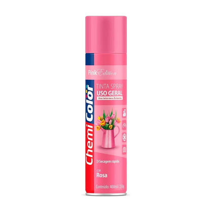 TINTA SPRAY CHEMICOLOR 400ML CORES LISAS