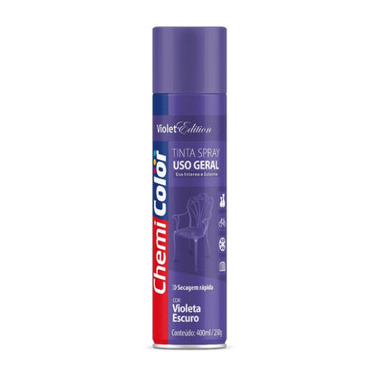 TINTA SPRAY CHEMICOLOR 400ML CORES LISAS