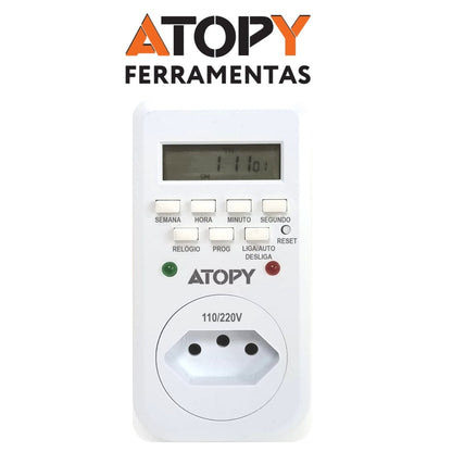 TEMPORIZADOR DIGITAL BIVOLT ATOPY